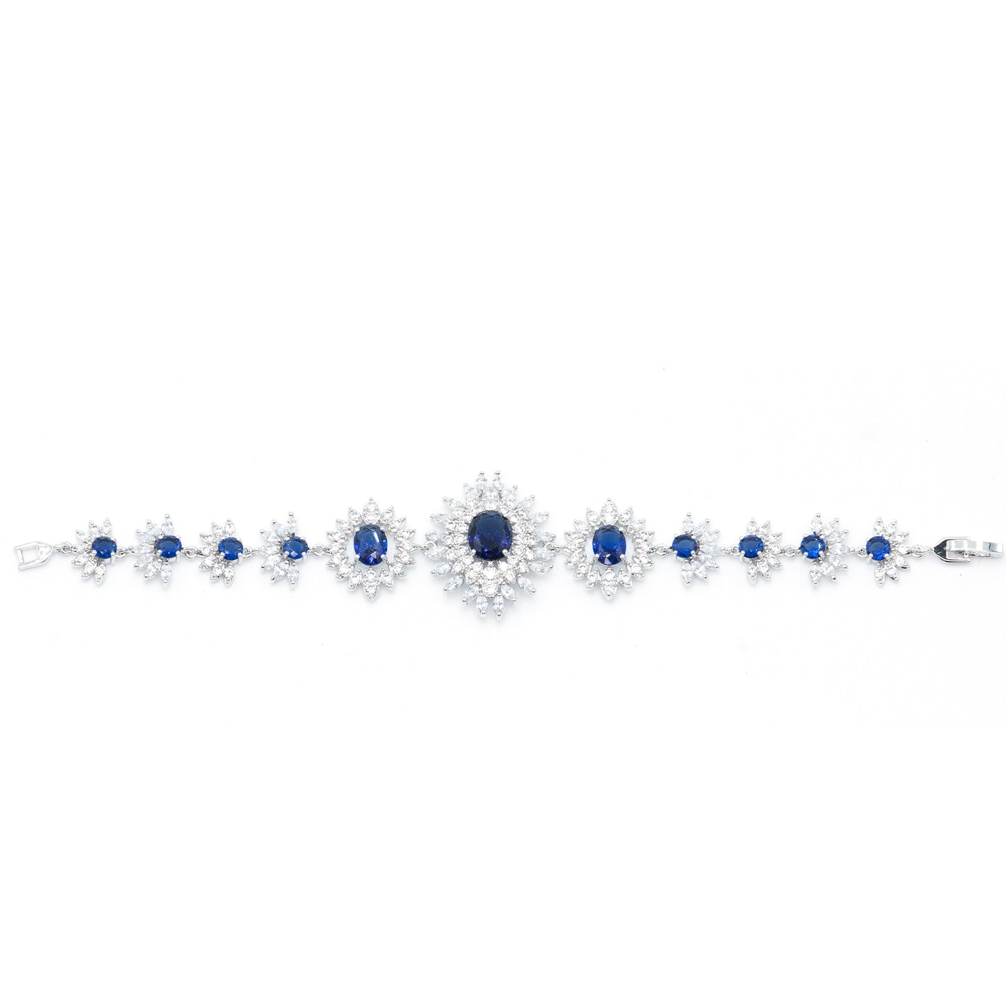Sunburst tennis bracelet Default Title