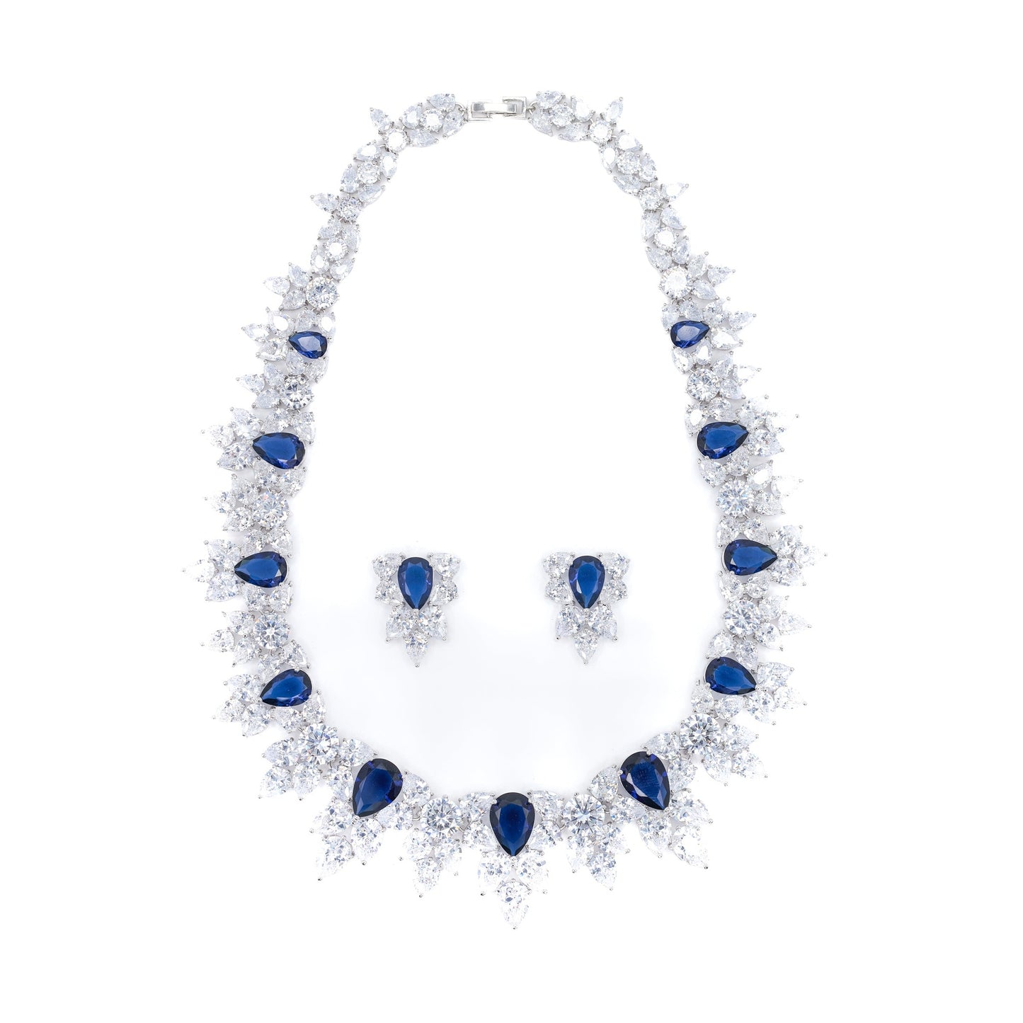 Elite Maruis Sapphire White Gold Default Title
