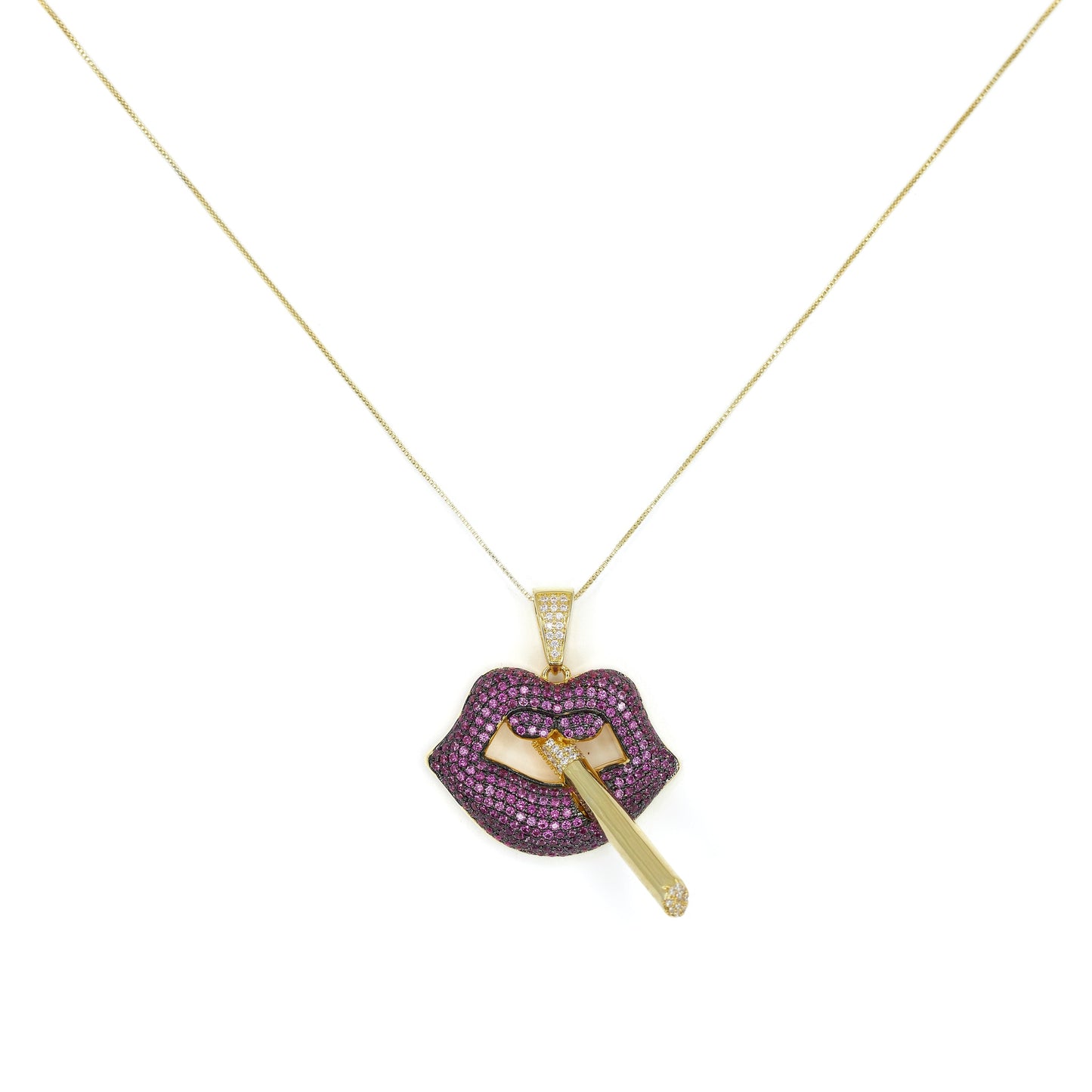 Ruby and Gold cigar lip Default Title