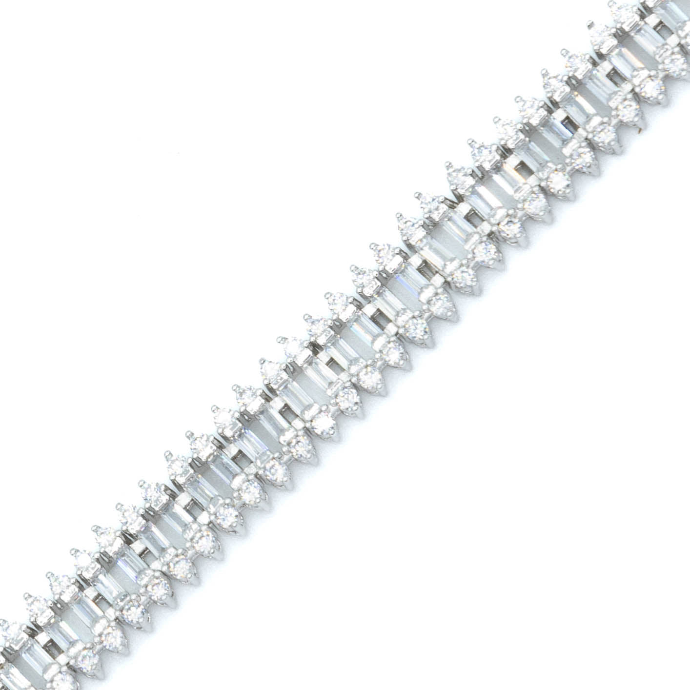 Baguette Tennis Bracelet