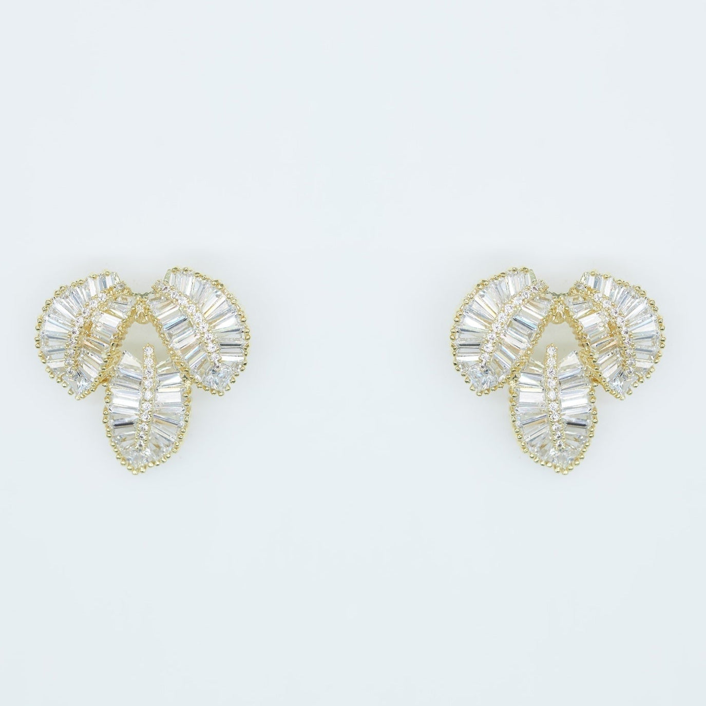 Three Leaf | Stud Earrings