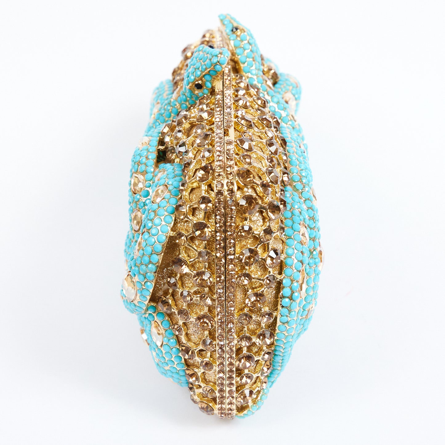Turquoise Snake Clutch