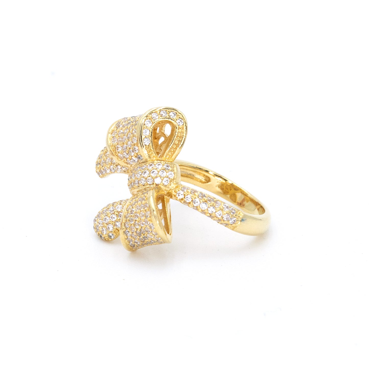 Pave Bow Ring