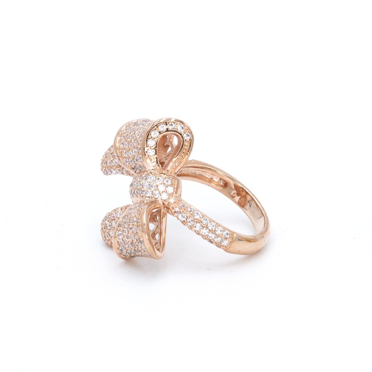 Pave Bow Ring