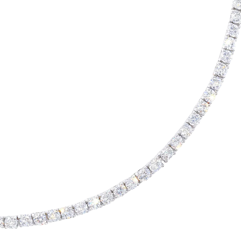 Silver Tennis 3MM Necklace