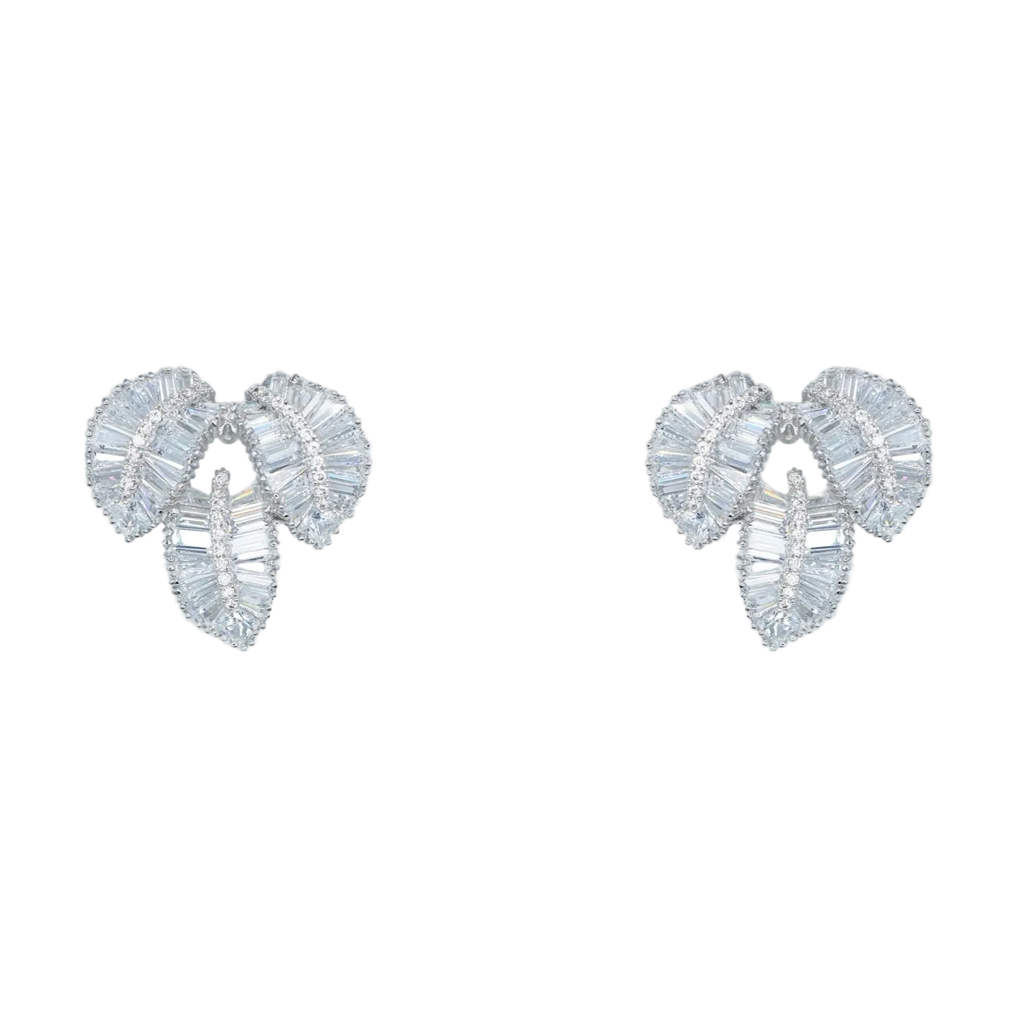 Three Leaf | Stud Earrings
