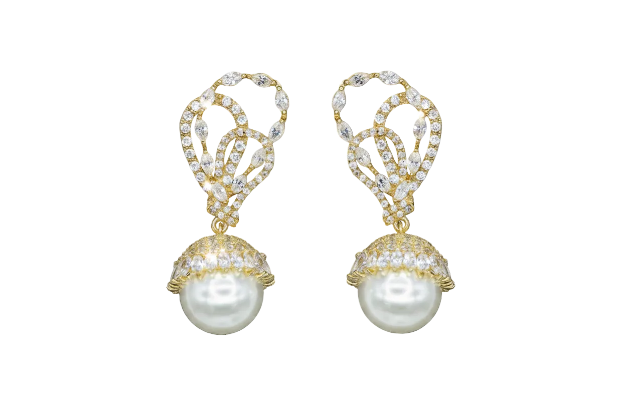 Pearly Whites | Earrings