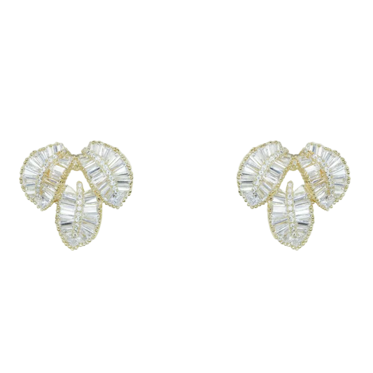 Three Leaf | Stud Earrings