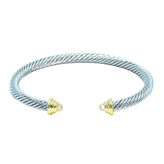 Mini Clear Stone Bangle