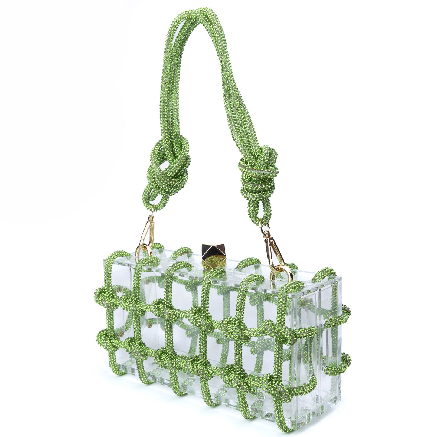 The Clear Crystal Rope Green