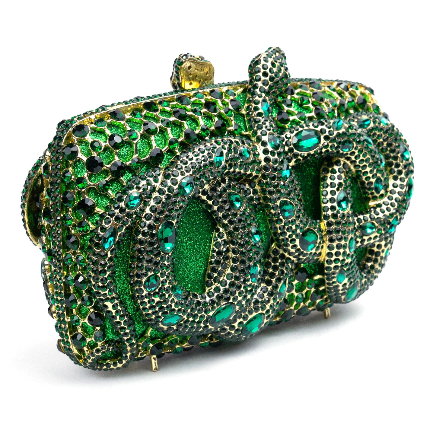 Emerald Snake Clutch