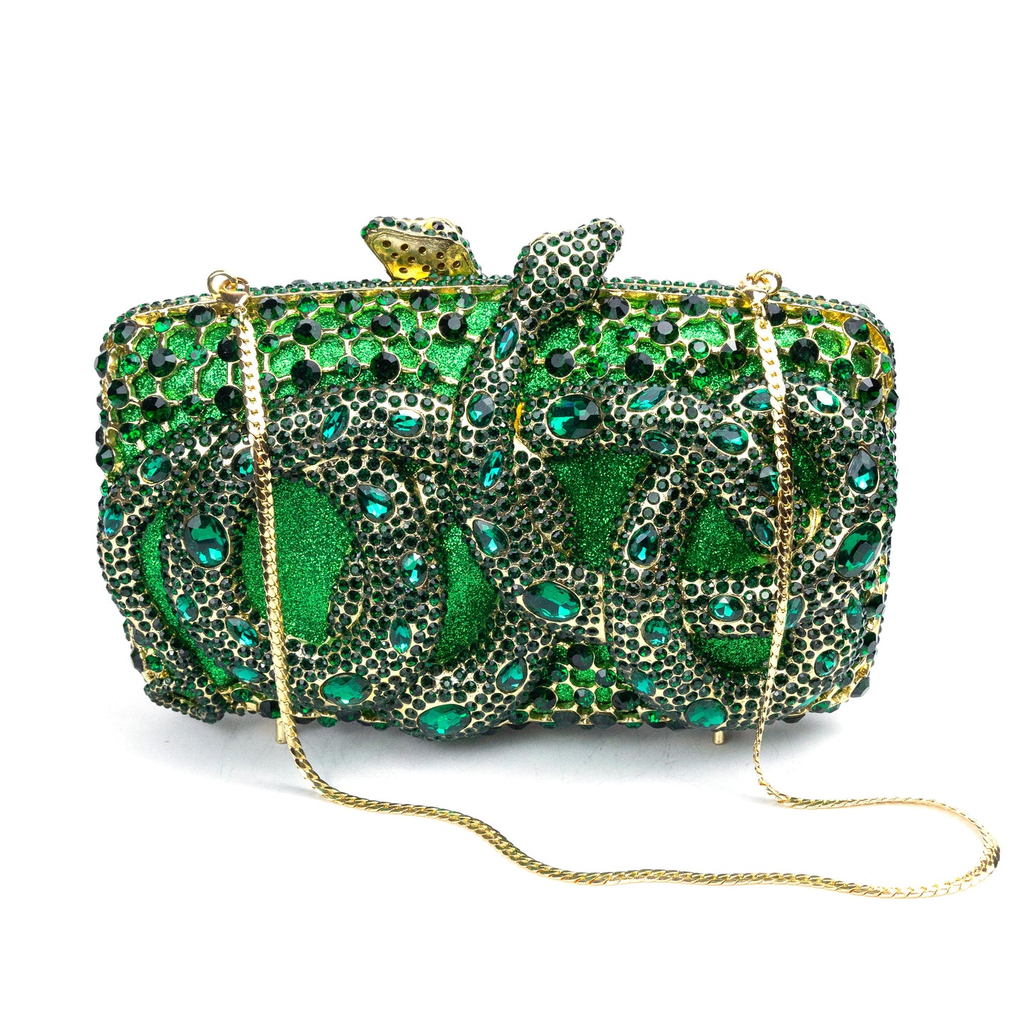 Emerald Snake Clutch